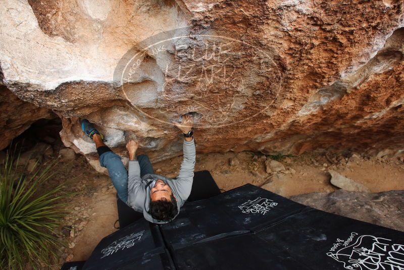 Bouldering in Hueco Tanks on 03/10/2019 with Blue Lizard Climbing and Yoga

Filename: SRM_20190310_1044050.jpg
Aperture: f/5.6
Shutter Speed: 1/160
Body: Canon EOS-1D Mark II
Lens: Canon EF 16-35mm f/2.8 L