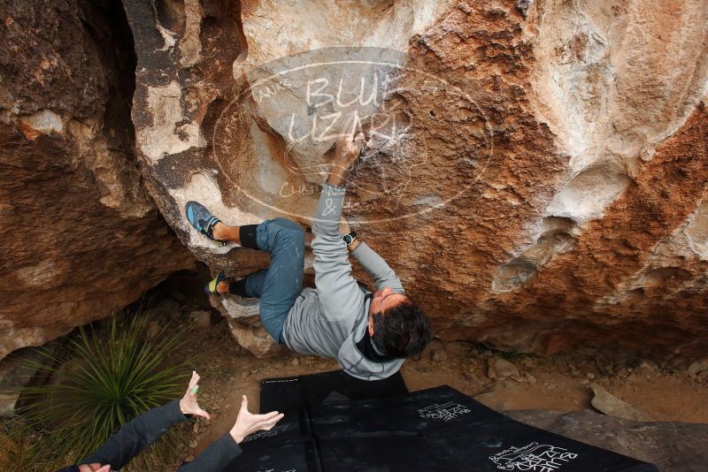 Bouldering in Hueco Tanks on 03/10/2019 with Blue Lizard Climbing and Yoga

Filename: SRM_20190310_1044200.jpg
Aperture: f/5.6
Shutter Speed: 1/400
Body: Canon EOS-1D Mark II
Lens: Canon EF 16-35mm f/2.8 L