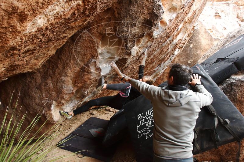 Bouldering in Hueco Tanks on 03/10/2019 with Blue Lizard Climbing and Yoga

Filename: SRM_20190310_1048550.jpg
Aperture: f/5.6
Shutter Speed: 1/100
Body: Canon EOS-1D Mark II
Lens: Canon EF 16-35mm f/2.8 L