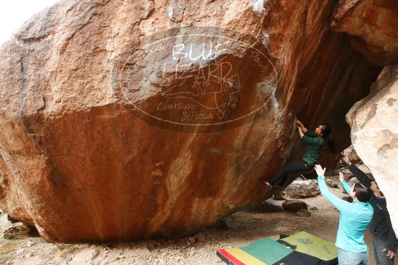 Bouldering in Hueco Tanks on 03/10/2019 with Blue Lizard Climbing and Yoga

Filename: SRM_20190310_1105400.jpg
Aperture: f/5.6
Shutter Speed: 1/200
Body: Canon EOS-1D Mark II
Lens: Canon EF 16-35mm f/2.8 L