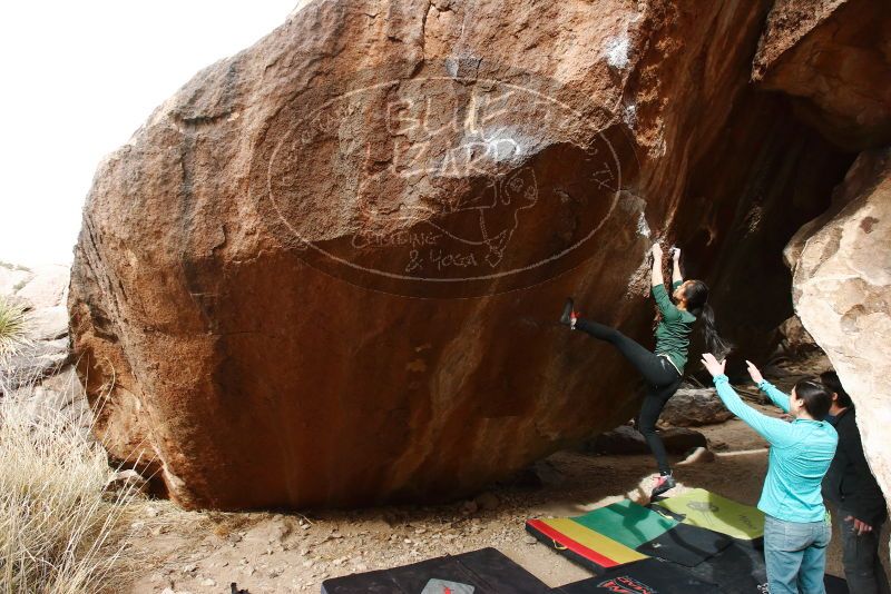 Bouldering in Hueco Tanks on 03/10/2019 with Blue Lizard Climbing and Yoga

Filename: SRM_20190310_1105511.jpg
Aperture: f/5.6
Shutter Speed: 1/400
Body: Canon EOS-1D Mark II
Lens: Canon EF 16-35mm f/2.8 L