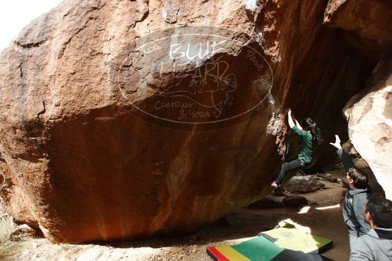 Bouldering in Hueco Tanks on 03/10/2019 with Blue Lizard Climbing and Yoga

Filename: SRM_20190310_1110190.jpg
Aperture: f/5.6
Shutter Speed: 1/640
Body: Canon EOS-1D Mark II
Lens: Canon EF 16-35mm f/2.8 L