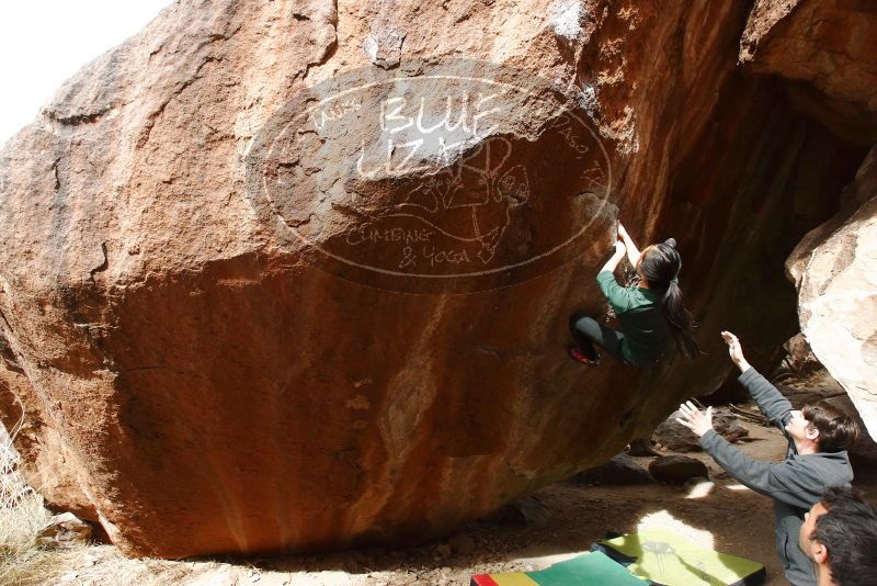 Bouldering in Hueco Tanks on 03/10/2019 with Blue Lizard Climbing and Yoga

Filename: SRM_20190310_1110350.jpg
Aperture: f/5.6
Shutter Speed: 1/320
Body: Canon EOS-1D Mark II
Lens: Canon EF 16-35mm f/2.8 L