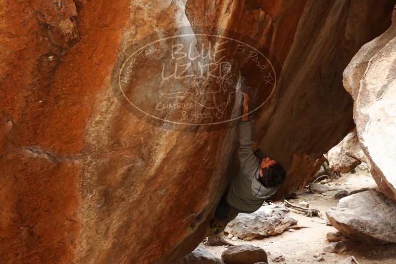 Bouldering in Hueco Tanks on 03/10/2019 with Blue Lizard Climbing and Yoga

Filename: SRM_20190310_1118132.jpg
Aperture: f/5.6
Shutter Speed: 1/100
Body: Canon EOS-1D Mark II
Lens: Canon EF 16-35mm f/2.8 L