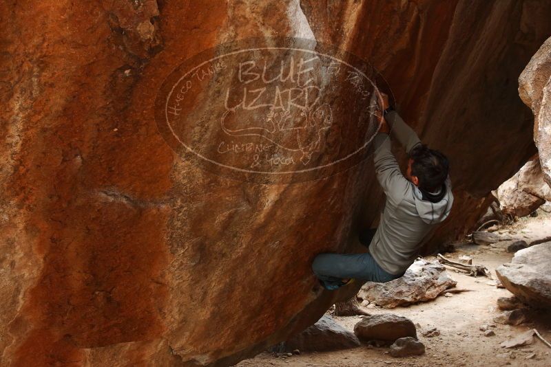 Bouldering in Hueco Tanks on 03/10/2019 with Blue Lizard Climbing and Yoga

Filename: SRM_20190310_1118240.jpg
Aperture: f/5.6
Shutter Speed: 1/125
Body: Canon EOS-1D Mark II
Lens: Canon EF 16-35mm f/2.8 L