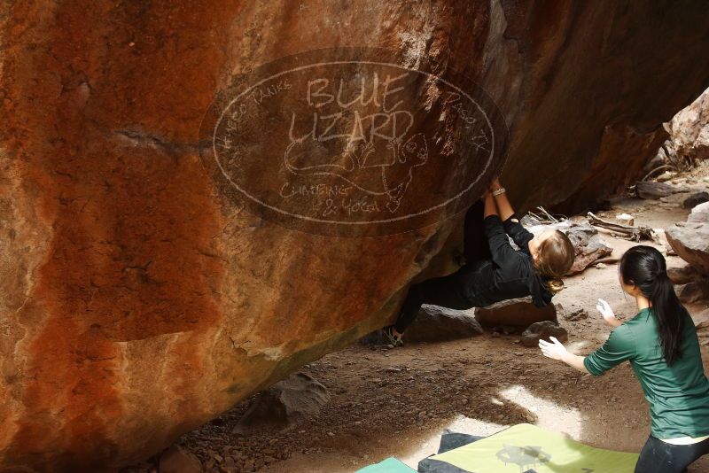Bouldering in Hueco Tanks on 03/10/2019 with Blue Lizard Climbing and Yoga

Filename: SRM_20190310_1119080.jpg
Aperture: f/5.6
Shutter Speed: 1/200
Body: Canon EOS-1D Mark II
Lens: Canon EF 16-35mm f/2.8 L