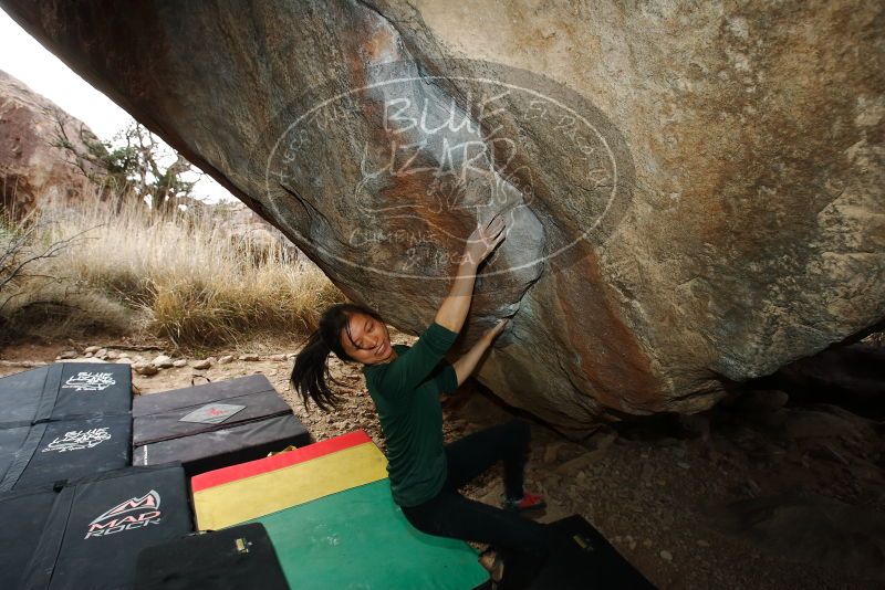 Bouldering in Hueco Tanks on 03/10/2019 with Blue Lizard Climbing and Yoga

Filename: SRM_20190310_1125291.jpg
Aperture: f/5.6
Shutter Speed: 1/250
Body: Canon EOS-1D Mark II
Lens: Canon EF 16-35mm f/2.8 L