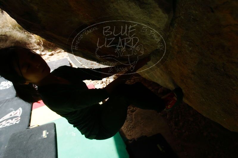 Bouldering in Hueco Tanks on 03/10/2019 with Blue Lizard Climbing and Yoga

Filename: SRM_20190310_1131220.jpg
Aperture: f/5.6
Shutter Speed: 1/250
Body: Canon EOS-1D Mark II
Lens: Canon EF 16-35mm f/2.8 L