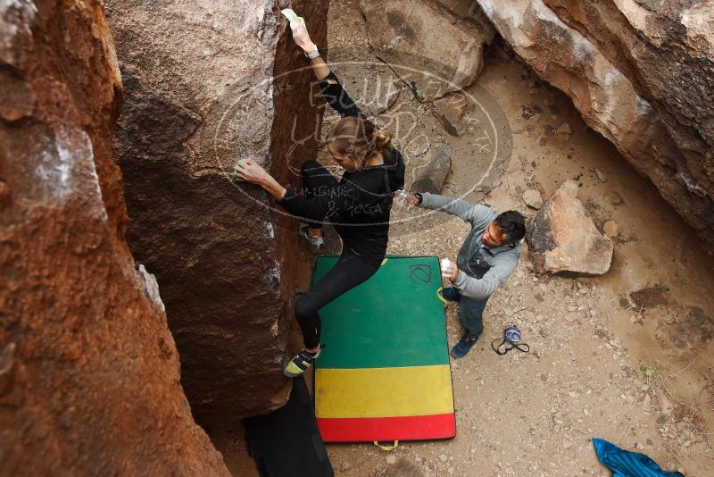 Bouldering in Hueco Tanks on 03/10/2019 with Blue Lizard Climbing and Yoga

Filename: SRM_20190310_1400400.jpg
Aperture: f/5.0
Shutter Speed: 1/200
Body: Canon EOS-1D Mark II
Lens: Canon EF 16-35mm f/2.8 L