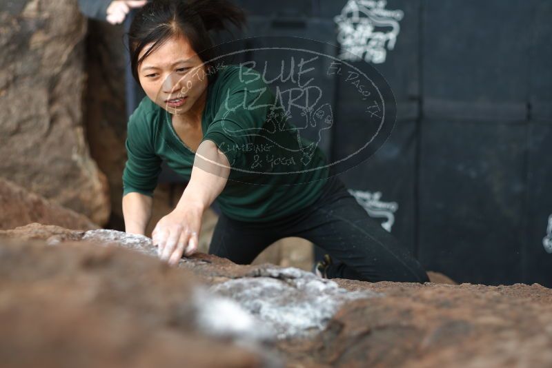 Bouldering in Hueco Tanks on 03/10/2019 with Blue Lizard Climbing and Yoga

Filename: SRM_20190310_1453130.jpg
Aperture: f/2.5
Shutter Speed: 1/160
Body: Canon EOS-1D Mark II
Lens: Canon EF 50mm f/1.8 II
