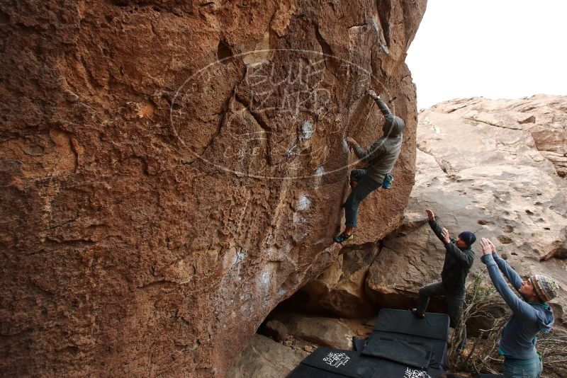 Bouldering in Hueco Tanks on 03/10/2019 with Blue Lizard Climbing and Yoga

Filename: SRM_20190310_1456550.jpg
Aperture: f/5.6
Shutter Speed: 1/400
Body: Canon EOS-1D Mark II
Lens: Canon EF 16-35mm f/2.8 L