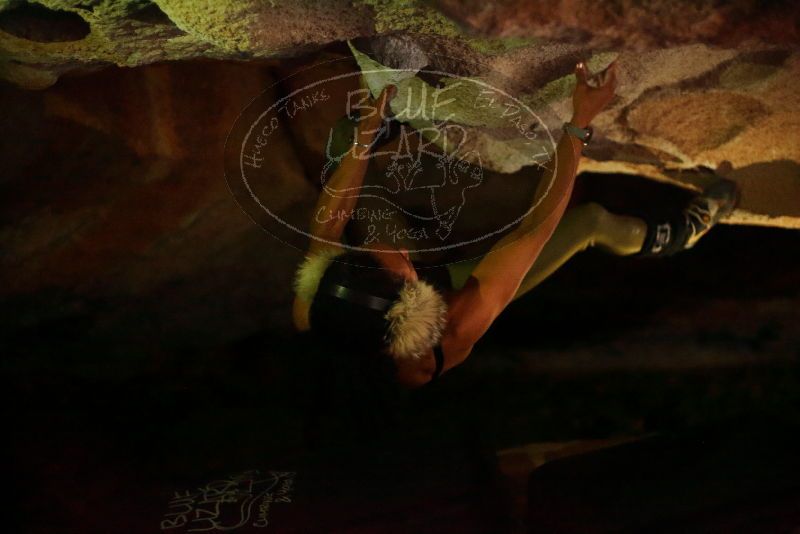 Bouldering in Hueco Tanks on 03/10/2019 with Blue Lizard Climbing and Yoga

Filename: SRM_20190310_1607180.jpg
Aperture: f/1.8
Shutter Speed: 1/100
Body: Canon EOS-1D Mark II
Lens: Canon EF 50mm f/1.8 II