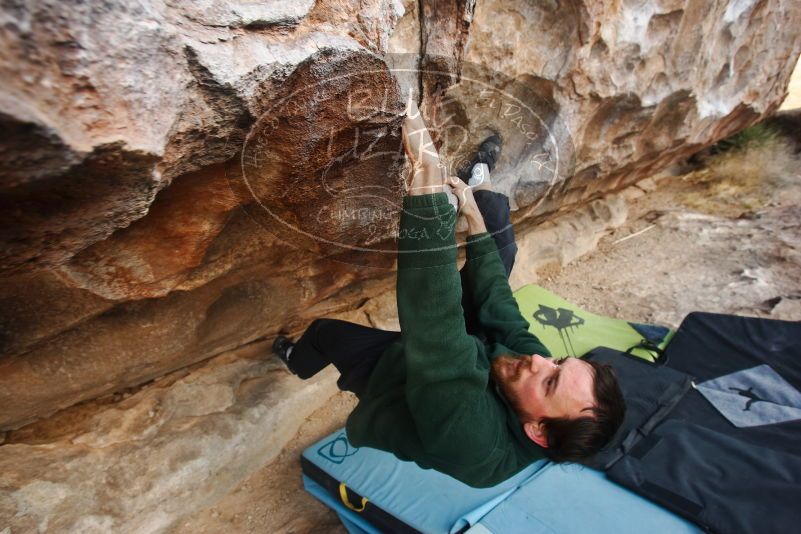 Bouldering in Hueco Tanks on 03/15/2019 with Blue Lizard Climbing and Yoga

Filename: SRM_20190315_0902360.jpg
Aperture: f/5.6
Shutter Speed: 1/125
Body: Canon EOS-1D Mark II
Lens: Canon EF 16-35mm f/2.8 L