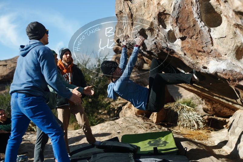 Bouldering in Hueco Tanks on 03/15/2019 with Blue Lizard Climbing and Yoga

Filename: SRM_20190315_0914580.jpg
Aperture: f/2.8
Shutter Speed: 1/2500
Body: Canon EOS-1D Mark II
Lens: Canon EF 50mm f/1.8 II