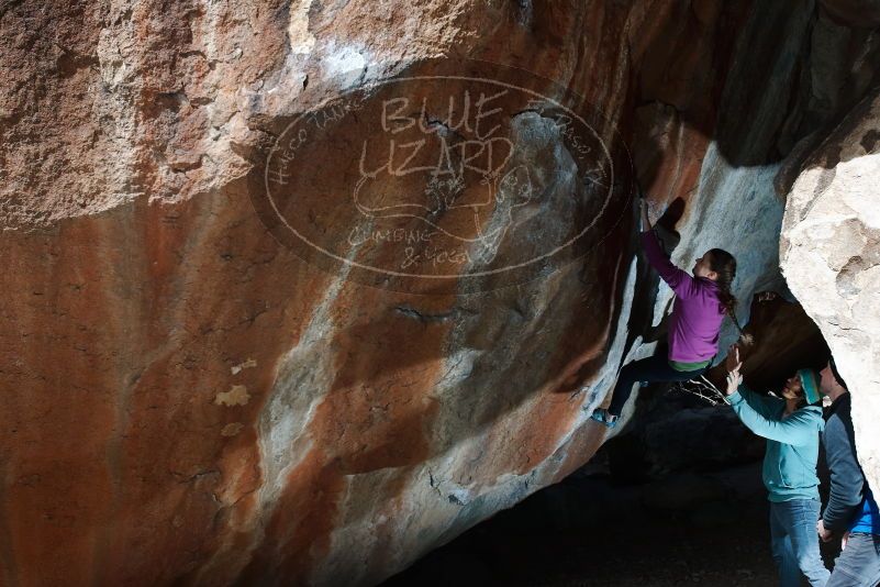 Bouldering in Hueco Tanks on 03/15/2019 with Blue Lizard Climbing and Yoga

Filename: SRM_20190315_1218490.jpg
Aperture: f/5.6
Shutter Speed: 1/250
Body: Canon EOS-1D Mark II
Lens: Canon EF 16-35mm f/2.8 L