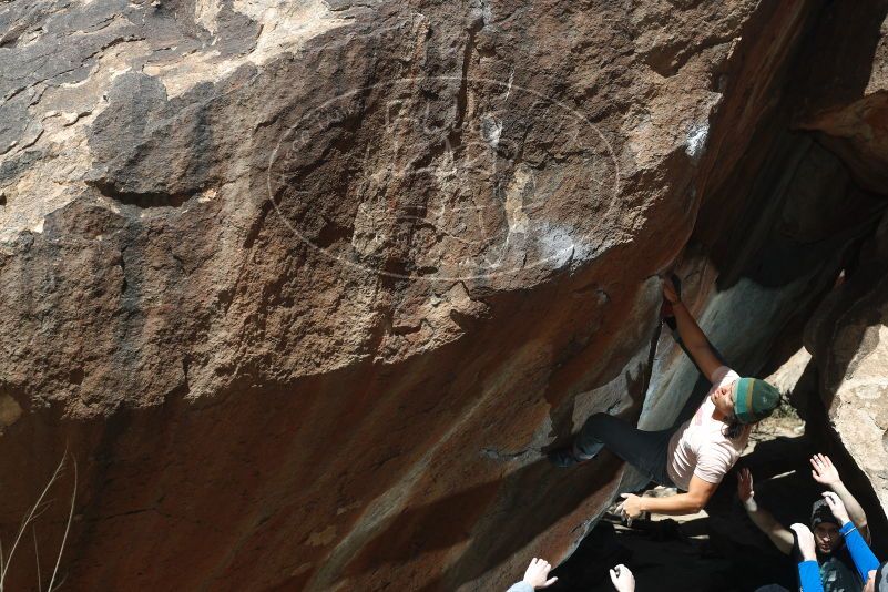 Bouldering in Hueco Tanks on 03/15/2019 with Blue Lizard Climbing and Yoga

Filename: SRM_20190315_1234120.jpg
Aperture: f/5.6
Shutter Speed: 1/250
Body: Canon EOS-1D Mark II
Lens: Canon EF 50mm f/1.8 II