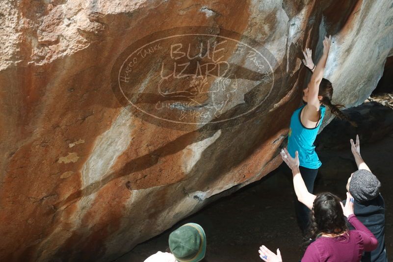 Bouldering in Hueco Tanks on 03/15/2019 with Blue Lizard Climbing and Yoga

Filename: SRM_20190315_1244190.jpg
Aperture: f/5.6
Shutter Speed: 1/250
Body: Canon EOS-1D Mark II
Lens: Canon EF 50mm f/1.8 II