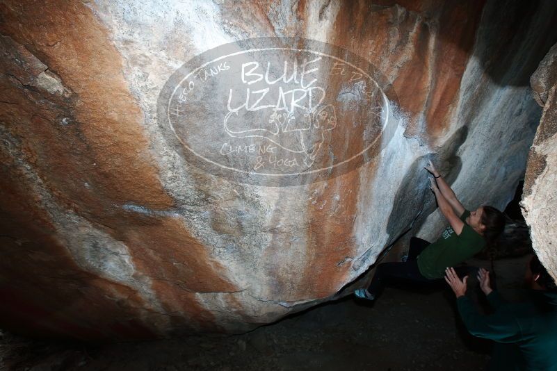 Bouldering in Hueco Tanks on 03/15/2019 with Blue Lizard Climbing and Yoga

Filename: SRM_20190315_1322090.jpg
Aperture: f/8.0
Shutter Speed: 1/250
Body: Canon EOS-1D Mark II
Lens: Canon EF 16-35mm f/2.8 L