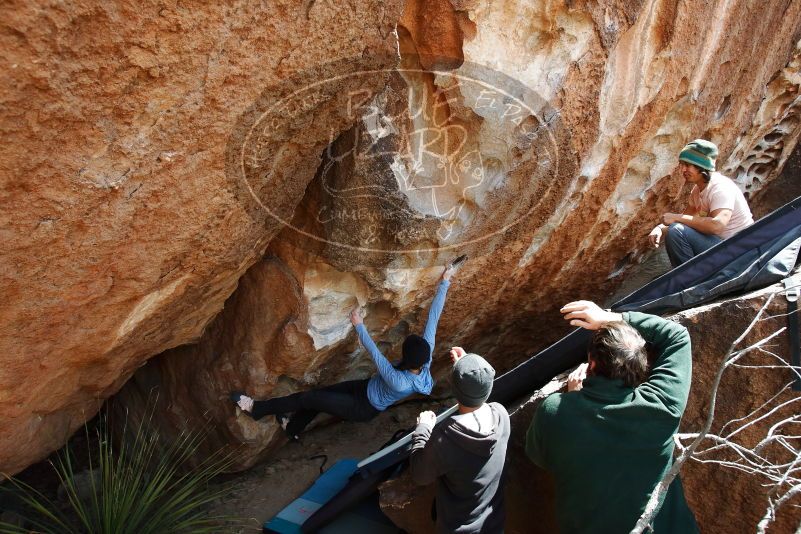 Bouldering in Hueco Tanks on 03/15/2019 with Blue Lizard Climbing and Yoga

Filename: SRM_20190315_1348580.jpg
Aperture: f/5.6
Shutter Speed: 1/400
Body: Canon EOS-1D Mark II
Lens: Canon EF 16-35mm f/2.8 L