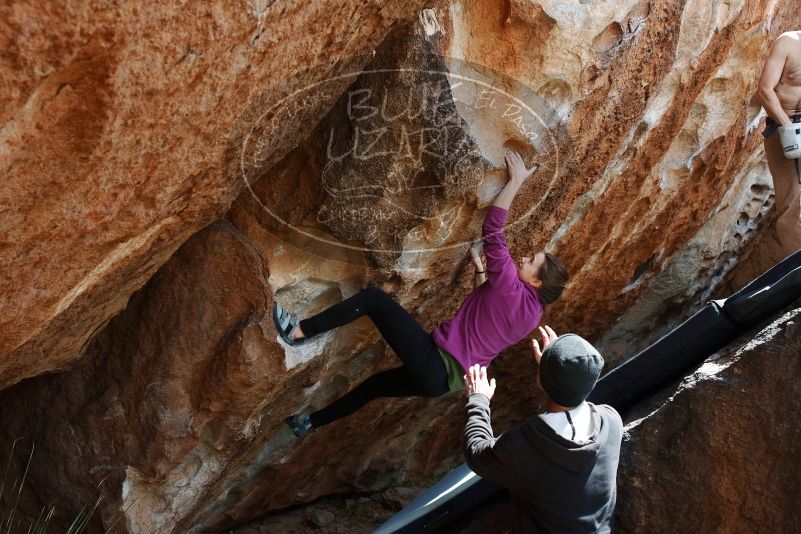 Bouldering in Hueco Tanks on 03/15/2019 with Blue Lizard Climbing and Yoga

Filename: SRM_20190315_1357330.jpg
Aperture: f/5.6
Shutter Speed: 1/400
Body: Canon EOS-1D Mark II
Lens: Canon EF 16-35mm f/2.8 L
