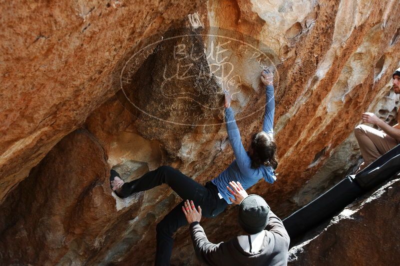 Bouldering in Hueco Tanks on 03/15/2019 with Blue Lizard Climbing and Yoga

Filename: SRM_20190315_1359110.jpg
Aperture: f/5.6
Shutter Speed: 1/500
Body: Canon EOS-1D Mark II
Lens: Canon EF 16-35mm f/2.8 L