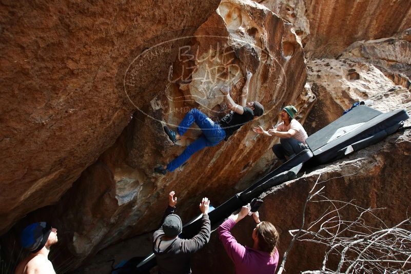 Bouldering in Hueco Tanks on 03/15/2019 with Blue Lizard Climbing and Yoga

Filename: SRM_20190315_1406090.jpg
Aperture: f/5.6
Shutter Speed: 1/1000
Body: Canon EOS-1D Mark II
Lens: Canon EF 16-35mm f/2.8 L