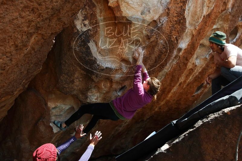 Bouldering in Hueco Tanks on 03/15/2019 with Blue Lizard Climbing and Yoga

Filename: SRM_20190315_1408440.jpg
Aperture: f/5.6
Shutter Speed: 1/400
Body: Canon EOS-1D Mark II
Lens: Canon EF 16-35mm f/2.8 L