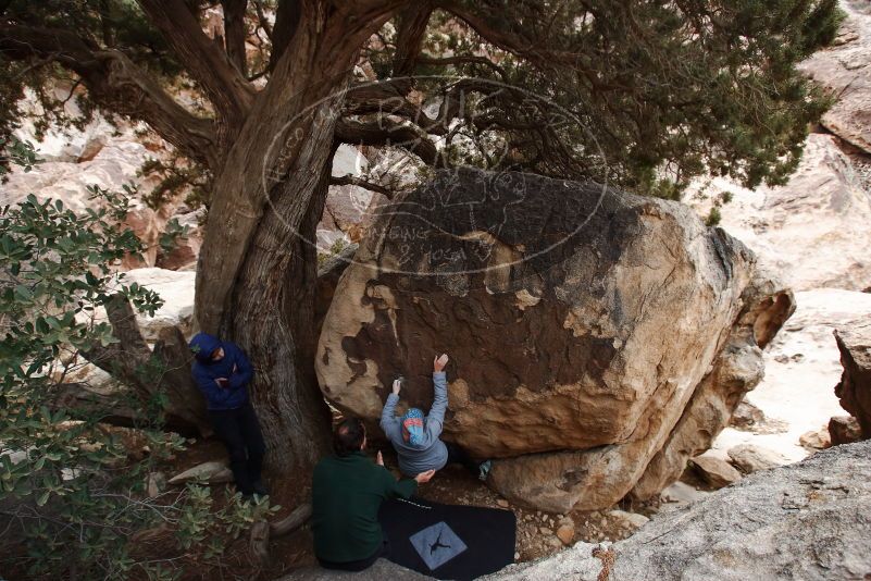 Bouldering in Hueco Tanks on 03/15/2019 with Blue Lizard Climbing and Yoga

Filename: SRM_20190315_1617061.jpg
Aperture: f/5.6
Shutter Speed: 1/250
Body: Canon EOS-1D Mark II
Lens: Canon EF 16-35mm f/2.8 L