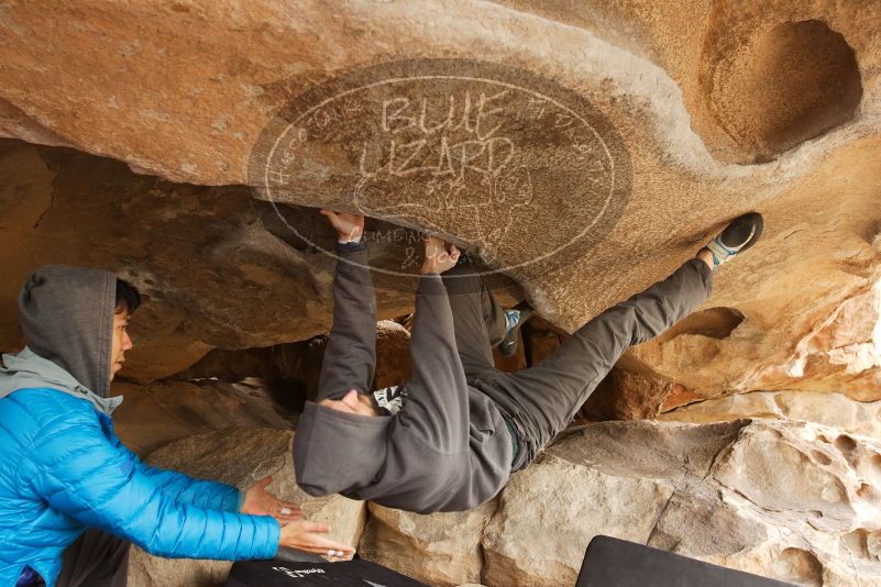 Bouldering in Hueco Tanks on 03/16/2019 with Blue Lizard Climbing and Yoga

Filename: SRM_20190316_1208590.jpg
Aperture: f/5.0
Shutter Speed: 1/125
Body: Canon EOS-1D Mark II
Lens: Canon EF 16-35mm f/2.8 L