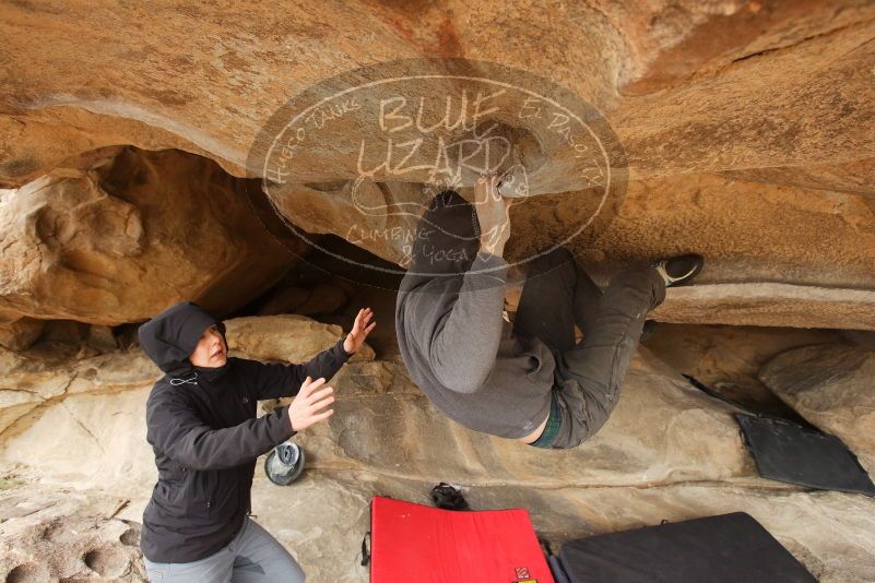 Bouldering in Hueco Tanks on 03/16/2019 with Blue Lizard Climbing and Yoga

Filename: SRM_20190316_1234320.jpg
Aperture: f/5.0
Shutter Speed: 1/250
Body: Canon EOS-1D Mark II
Lens: Canon EF 16-35mm f/2.8 L