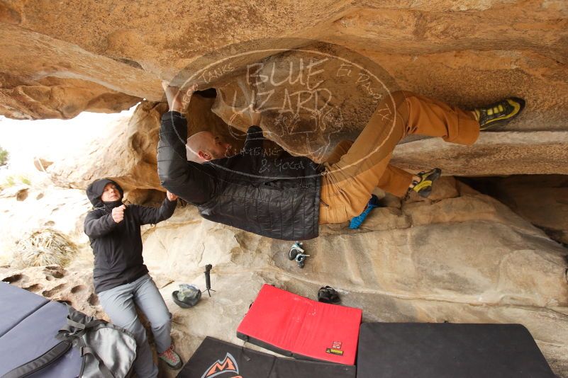 Bouldering in Hueco Tanks on 03/16/2019 with Blue Lizard Climbing and Yoga

Filename: SRM_20190316_1239140.jpg
Aperture: f/5.0
Shutter Speed: 1/250
Body: Canon EOS-1D Mark II
Lens: Canon EF 16-35mm f/2.8 L