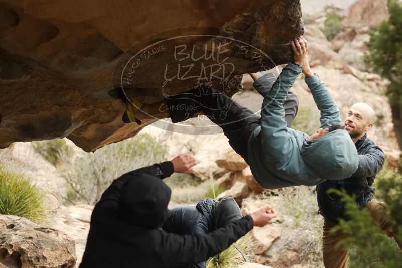 Bouldering in Hueco Tanks on 03/16/2019 with Blue Lizard Climbing and Yoga

Filename: SRM_20190316_1243010.jpg
Aperture: f/2.8
Shutter Speed: 1/1000
Body: Canon EOS-1D Mark II
Lens: Canon EF 50mm f/1.8 II