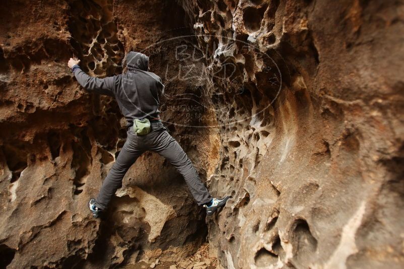Bouldering in Hueco Tanks on 03/16/2019 with Blue Lizard Climbing and Yoga

Filename: SRM_20190316_1408170.jpg
Aperture: f/2.8
Shutter Speed: 1/80
Body: Canon EOS-1D Mark II
Lens: Canon EF 16-35mm f/2.8 L
