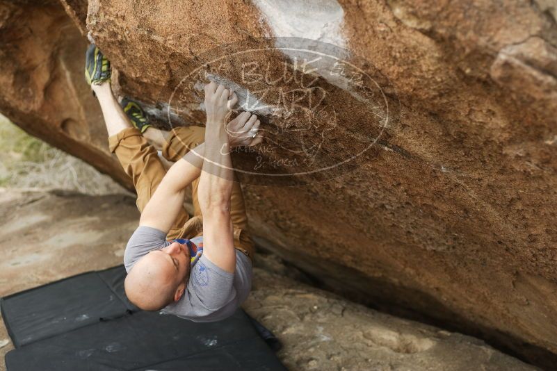Bouldering in Hueco Tanks on 03/16/2019 with Blue Lizard Climbing and Yoga

Filename: SRM_20190316_1519011.jpg
Aperture: f/2.8
Shutter Speed: 1/320
Body: Canon EOS-1D Mark II
Lens: Canon EF 50mm f/1.8 II