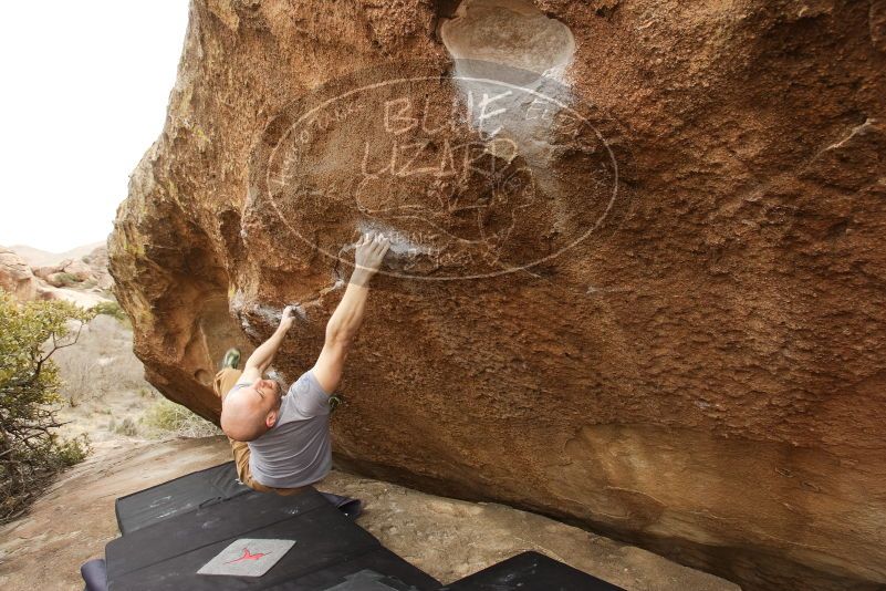 Bouldering in Hueco Tanks on 03/16/2019 with Blue Lizard Climbing and Yoga

Filename: SRM_20190316_1540160.jpg
Aperture: f/5.6
Shutter Speed: 1/250
Body: Canon EOS-1D Mark II
Lens: Canon EF 16-35mm f/2.8 L