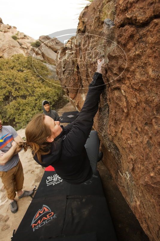 Bouldering in Hueco Tanks on 03/16/2019 with Blue Lizard Climbing and Yoga

Filename: SRM_20190316_1547110.jpg
Aperture: f/5.6
Shutter Speed: 1/640
Body: Canon EOS-1D Mark II
Lens: Canon EF 16-35mm f/2.8 L