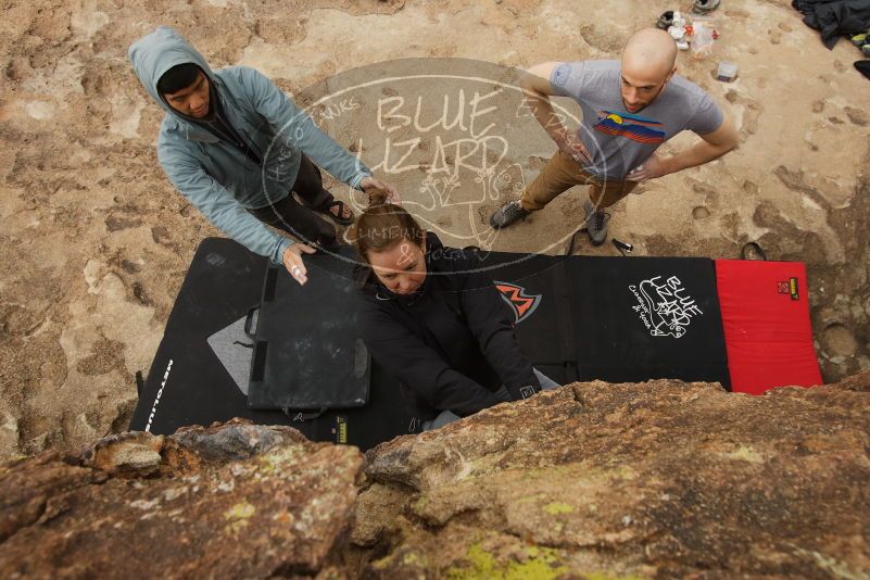 Bouldering in Hueco Tanks on 03/16/2019 with Blue Lizard Climbing and Yoga

Filename: SRM_20190316_1551420.jpg
Aperture: f/5.6
Shutter Speed: 1/1250
Body: Canon EOS-1D Mark II
Lens: Canon EF 16-35mm f/2.8 L