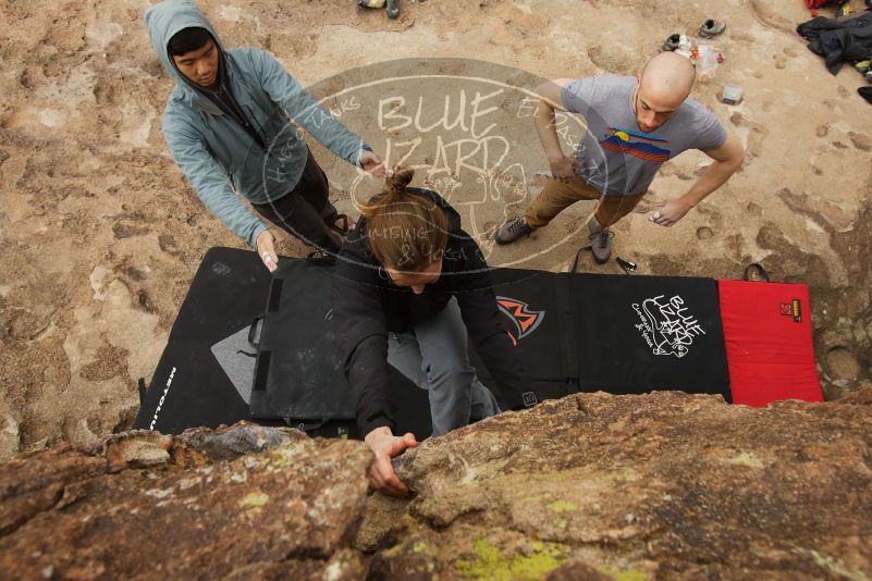 Bouldering in Hueco Tanks on 03/16/2019 with Blue Lizard Climbing and Yoga

Filename: SRM_20190316_1551470.jpg
Aperture: f/5.6
Shutter Speed: 1/1250
Body: Canon EOS-1D Mark II
Lens: Canon EF 16-35mm f/2.8 L
