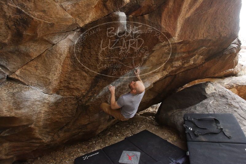 Bouldering in Hueco Tanks on 03/16/2019 with Blue Lizard Climbing and Yoga

Filename: SRM_20190316_1704080.jpg
Aperture: f/5.0
Shutter Speed: 1/160
Body: Canon EOS-1D Mark II
Lens: Canon EF 16-35mm f/2.8 L