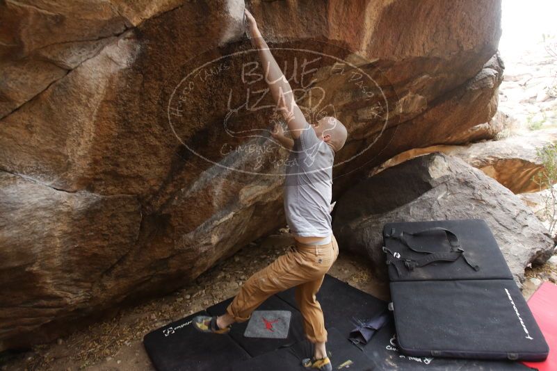 Bouldering in Hueco Tanks on 03/16/2019 with Blue Lizard Climbing and Yoga

Filename: SRM_20190316_1704110.jpg
Aperture: f/5.0
Shutter Speed: 1/160
Body: Canon EOS-1D Mark II
Lens: Canon EF 16-35mm f/2.8 L