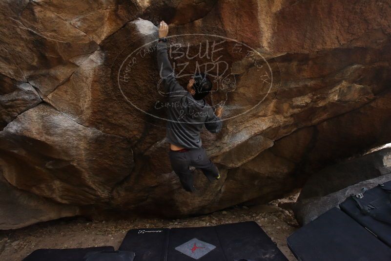 Bouldering in Hueco Tanks on 03/16/2019 with Blue Lizard Climbing and Yoga

Filename: SRM_20190316_1710480.jpg
Aperture: f/5.0
Shutter Speed: 1/200
Body: Canon EOS-1D Mark II
Lens: Canon EF 16-35mm f/2.8 L