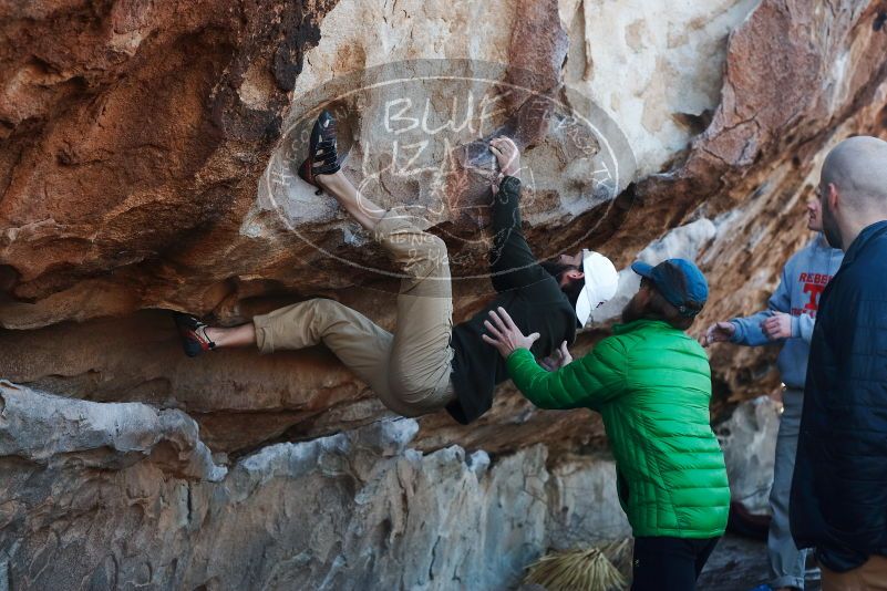 Bouldering in Hueco Tanks on 03/17/2019 with Blue Lizard Climbing and Yoga

Filename: SRM_20190317_0935430.jpg
Aperture: f/4.0
Shutter Speed: 1/250
Body: Canon EOS-1D Mark II
Lens: Canon EF 50mm f/1.8 II