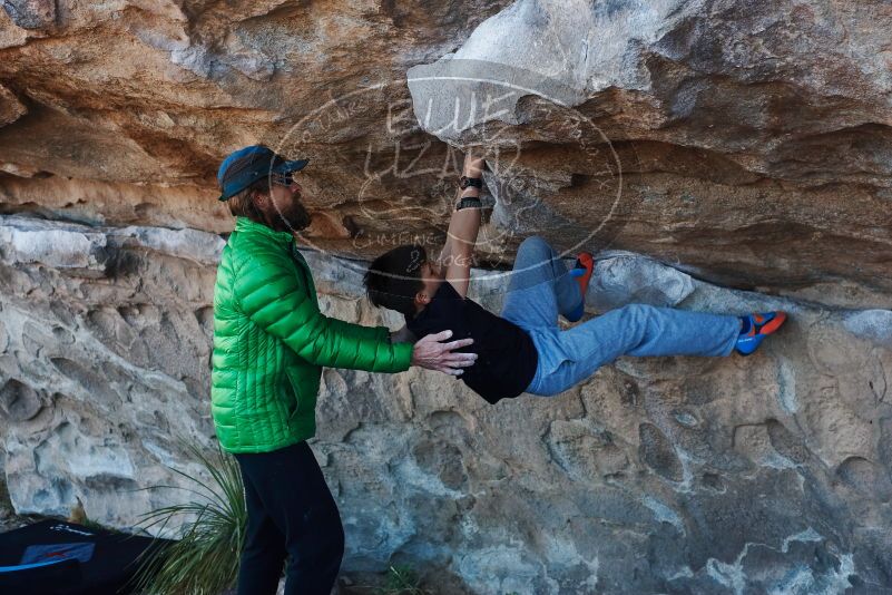 Bouldering in Hueco Tanks on 03/17/2019 with Blue Lizard Climbing and Yoga

Filename: SRM_20190317_0947070.jpg
Aperture: f/4.0
Shutter Speed: 1/200
Body: Canon EOS-1D Mark II
Lens: Canon EF 50mm f/1.8 II