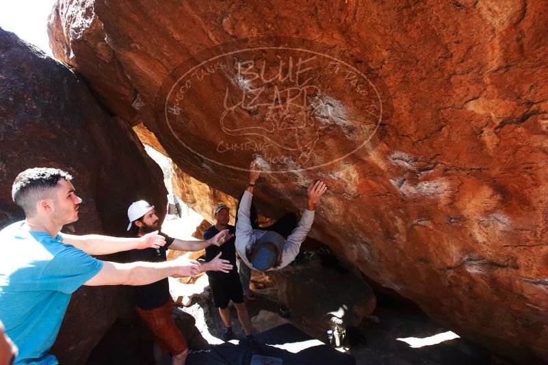 Bouldering in Hueco Tanks on 03/17/2019 with Blue Lizard Climbing and Yoga

Filename: SRM_20190317_1249140.jpg
Aperture: f/6.3
Shutter Speed: 1/250
Body: Canon EOS-1D Mark II
Lens: Canon EF 16-35mm f/2.8 L