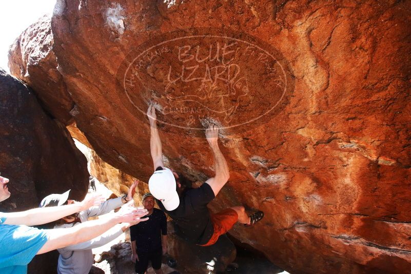 Bouldering in Hueco Tanks on 03/17/2019 with Blue Lizard Climbing and Yoga

Filename: SRM_20190317_1250230.jpg
Aperture: f/6.3
Shutter Speed: 1/250
Body: Canon EOS-1D Mark II
Lens: Canon EF 16-35mm f/2.8 L