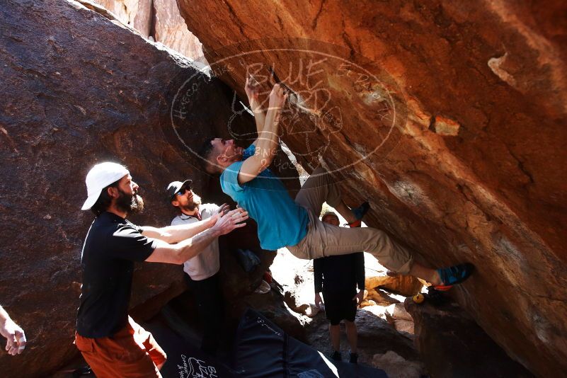 Bouldering in Hueco Tanks on 03/17/2019 with Blue Lizard Climbing and Yoga

Filename: SRM_20190317_1258541.jpg
Aperture: f/5.6
Shutter Speed: 1/400
Body: Canon EOS-1D Mark II
Lens: Canon EF 16-35mm f/2.8 L