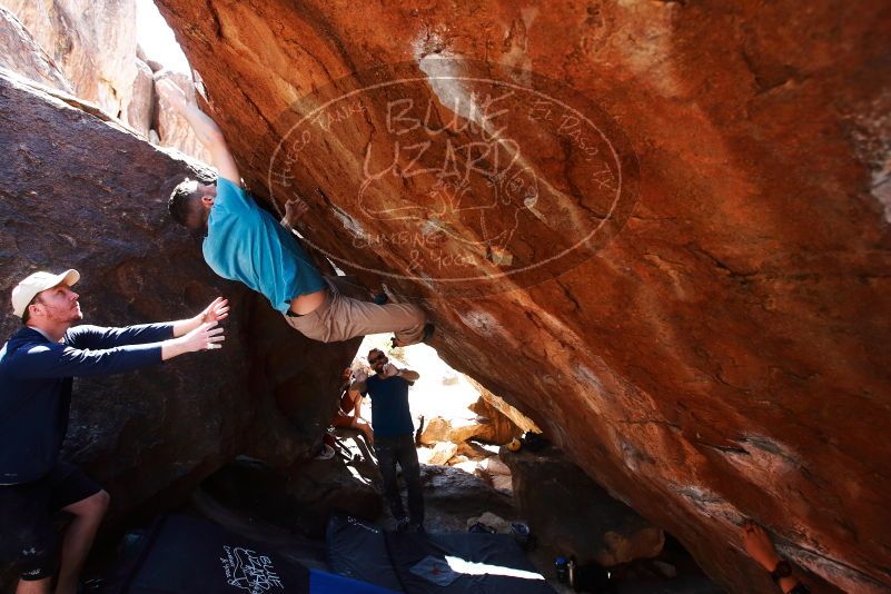 Bouldering in Hueco Tanks on 03/17/2019 with Blue Lizard Climbing and Yoga

Filename: SRM_20190317_1305220.jpg
Aperture: f/5.6
Shutter Speed: 1/320
Body: Canon EOS-1D Mark II
Lens: Canon EF 16-35mm f/2.8 L