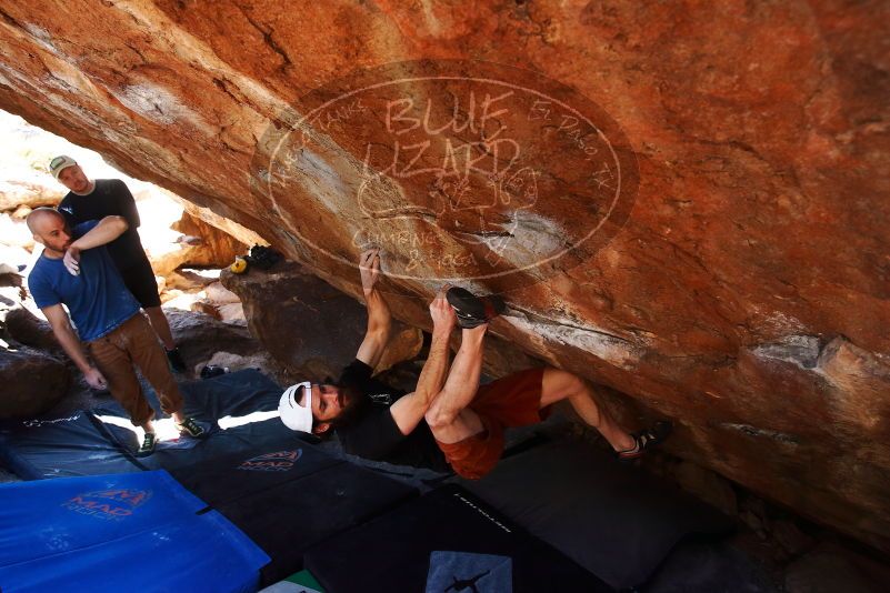 Bouldering in Hueco Tanks on 03/17/2019 with Blue Lizard Climbing and Yoga

Filename: SRM_20190317_1312000.jpg
Aperture: f/5.6
Shutter Speed: 1/200
Body: Canon EOS-1D Mark II
Lens: Canon EF 16-35mm f/2.8 L