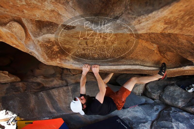 Bouldering in Hueco Tanks on 03/17/2019 with Blue Lizard Climbing and Yoga

Filename: SRM_20190317_1548400.jpg
Aperture: f/5.6
Shutter Speed: 1/250
Body: Canon EOS-1D Mark II
Lens: Canon EF 16-35mm f/2.8 L