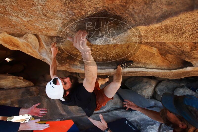 Bouldering in Hueco Tanks on 03/17/2019 with Blue Lizard Climbing and Yoga

Filename: SRM_20190317_1548501.jpg
Aperture: f/5.6
Shutter Speed: 1/250
Body: Canon EOS-1D Mark II
Lens: Canon EF 16-35mm f/2.8 L